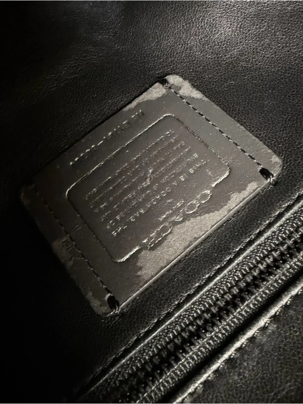 Coach Black Leather & Suede Satchel Top Handle Bag Turnlock Crossbody Purse